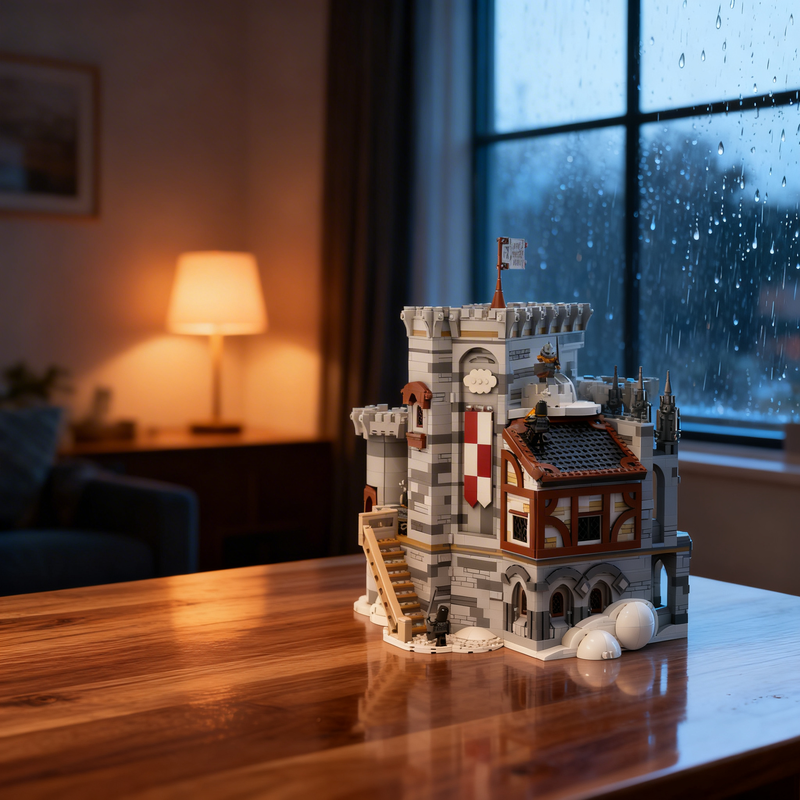 Kingdom Kids Education - 3996pcs MOC Cloud Kingdom Castle Model