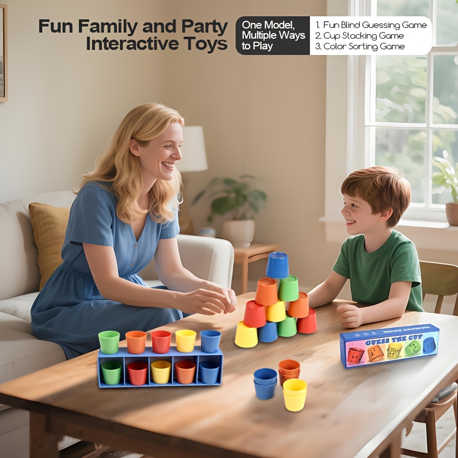 Kids Multicolored Cups Matchin - Kids Education Group avis et prix