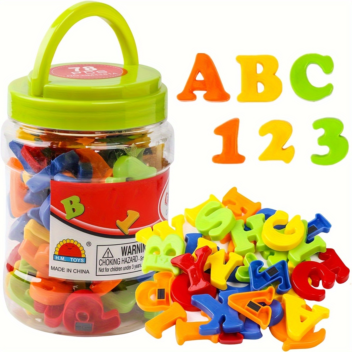 78 PCS Magnetic Letters Number - Kids Educational - Alphabet Numbers & More avis et prix