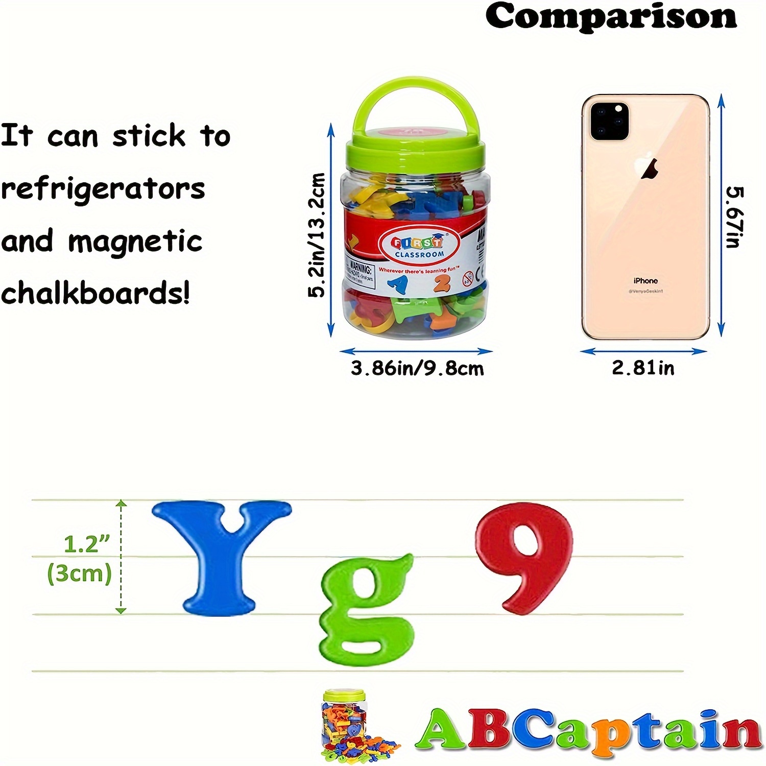 78 PCS Magnetic Letters Number - Kids Educational - Alphabet Numbers & More avis et prix