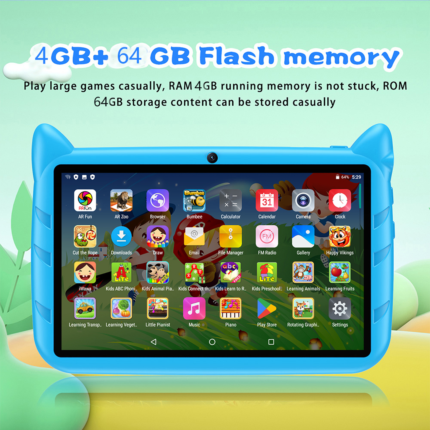 New 7 Inch 5G WiFi Kids Tablet - Kids Education Tablets avis et prix