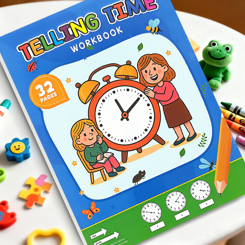 Kids Telling Time Educational  - Kids Education Worksheet avis et prix
