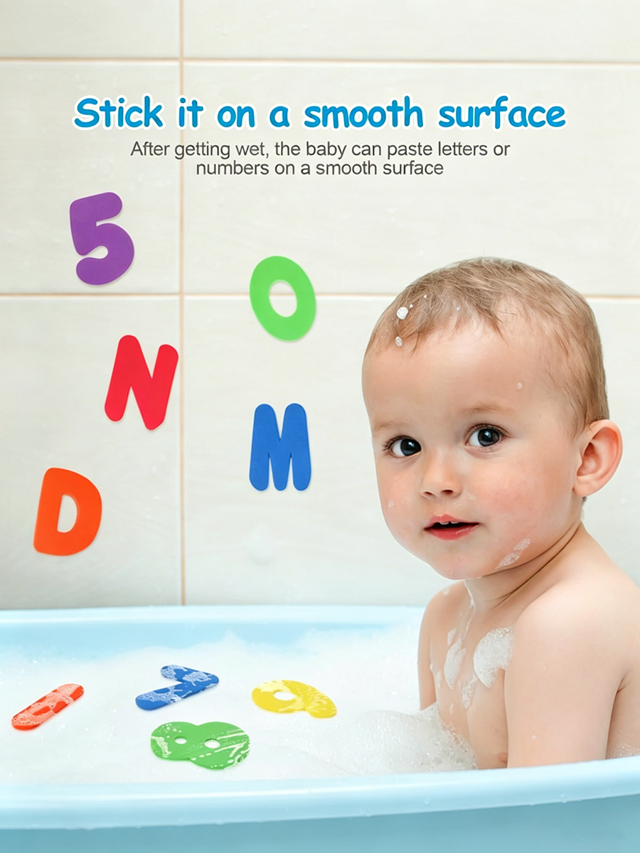 Children Bath Toys Foam Fun Fl - Number Puzzle Foam avis et prix