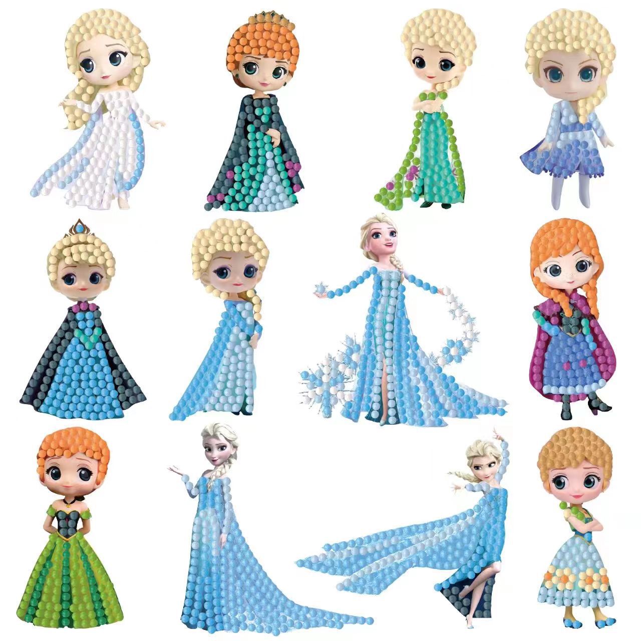 Cartoon Princess 5D Diamond St - Kingdom Kids Education avis et prix