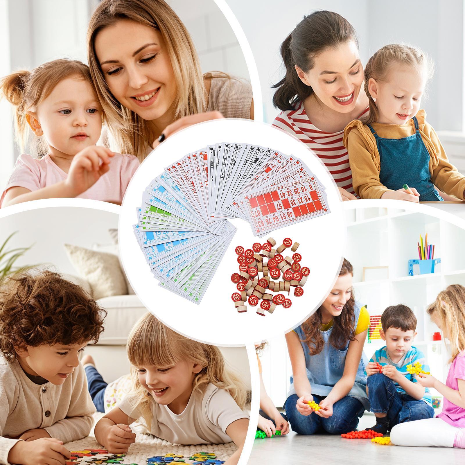 Bingo Game Wooden Funny Educat - Kids Education Group avis et prix