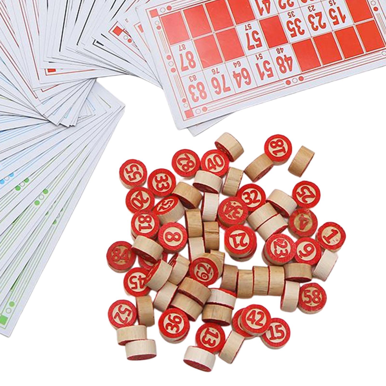 Bingo Game Wooden Funny Educat - Kids Education Group avis et prix