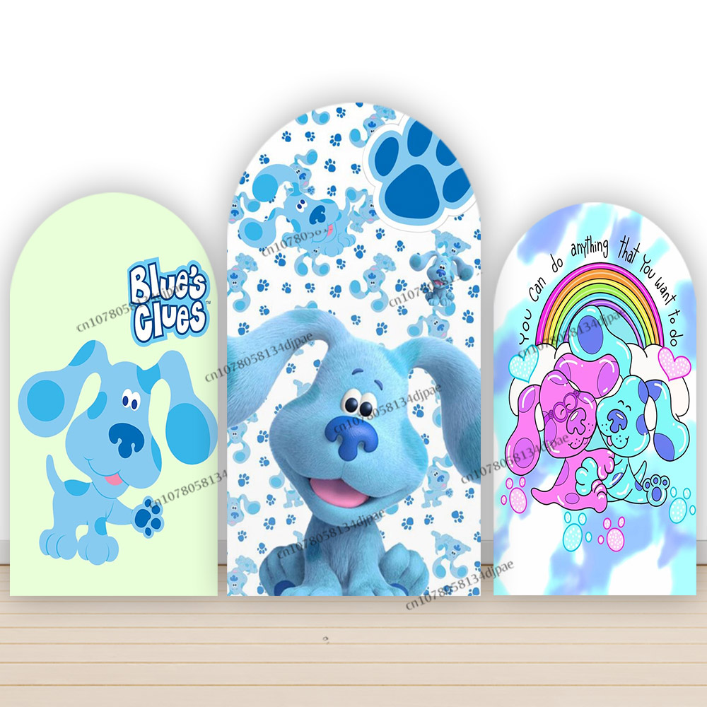 Blue Clues Arch Backdrop Photo - Kids Education Banner avis et prix