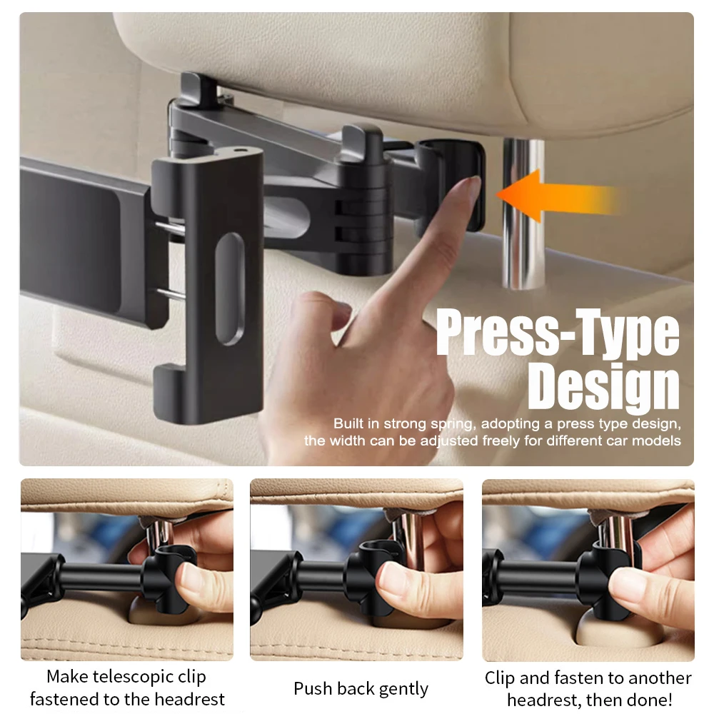 Foldable Car Phone Holder Back - Kids Education Tablets avis et prix