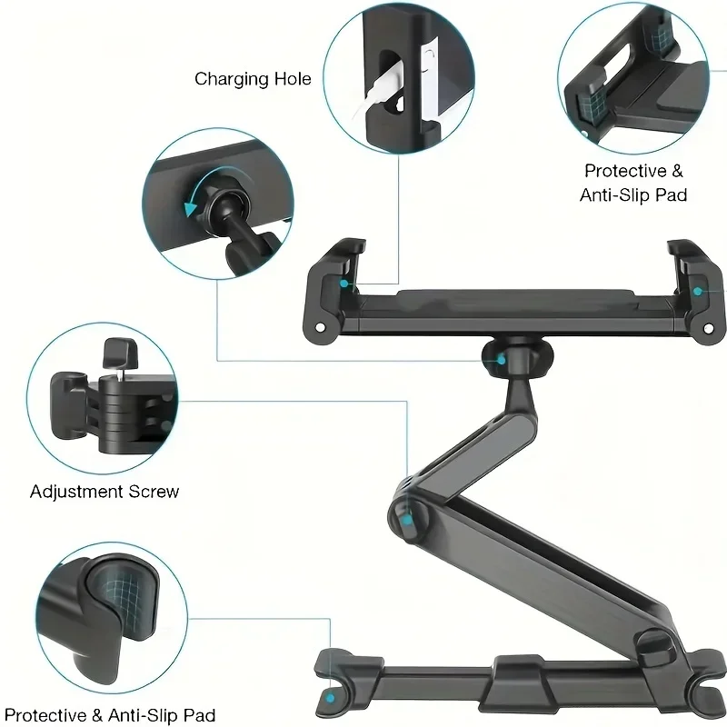 Foldable Car Phone Holder Back - Kids Education Tablets avis et prix