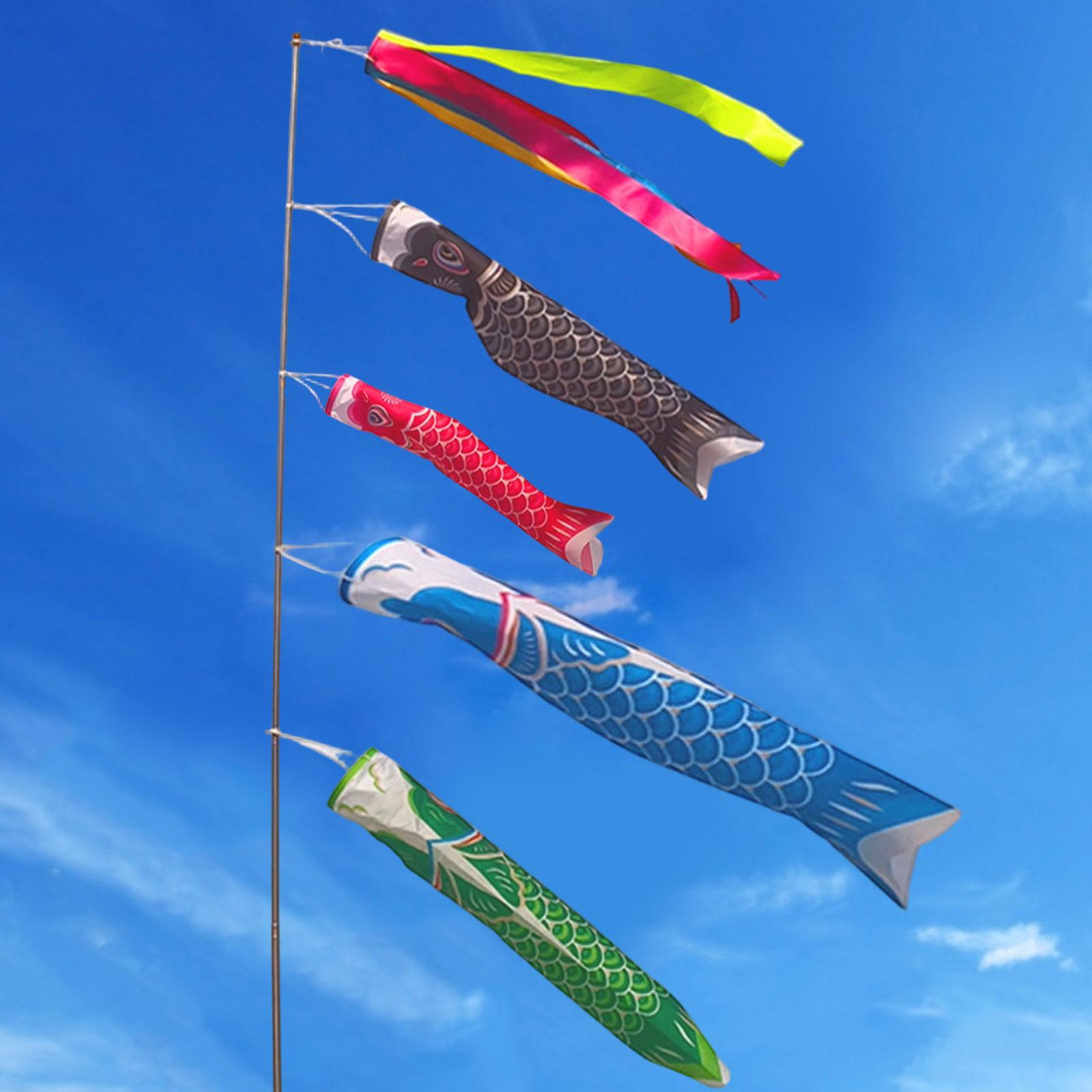 Blank Japanese Carp Flags Hand - Kids Education Banner avis et prix