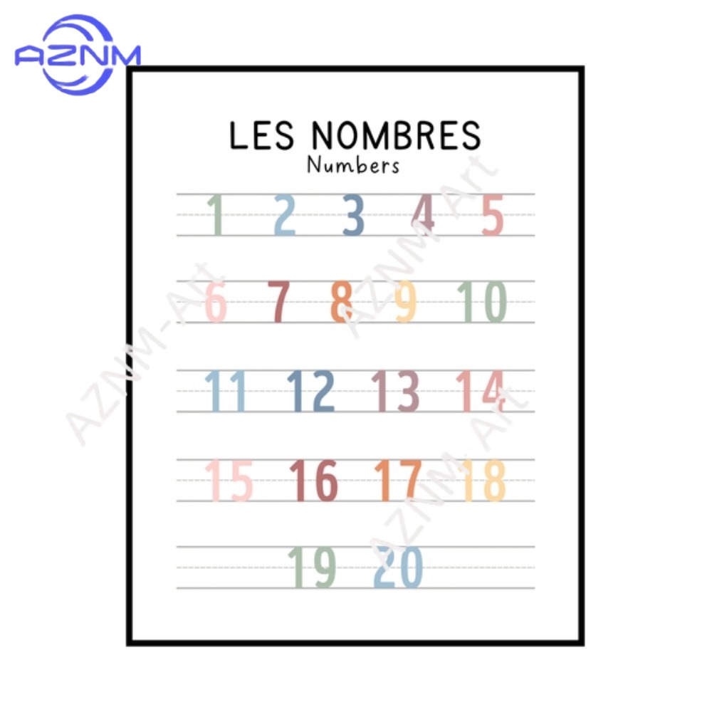 1Pc Bilingual French Education - Kids Educational - Alphabet Numbers & More avis et prix
