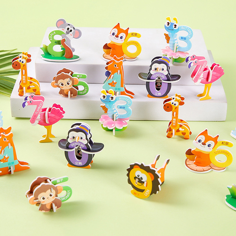 20pcs Cartoon Animals Foam Puz - Number Puzzle Foam avis et prix