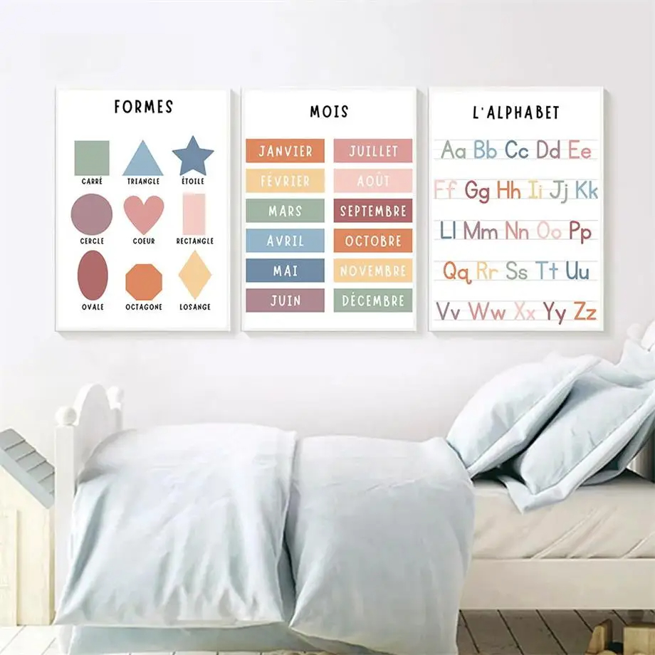 English French Number Alphabet - Kids Educational - Alphabet Numbers & More avis et prix