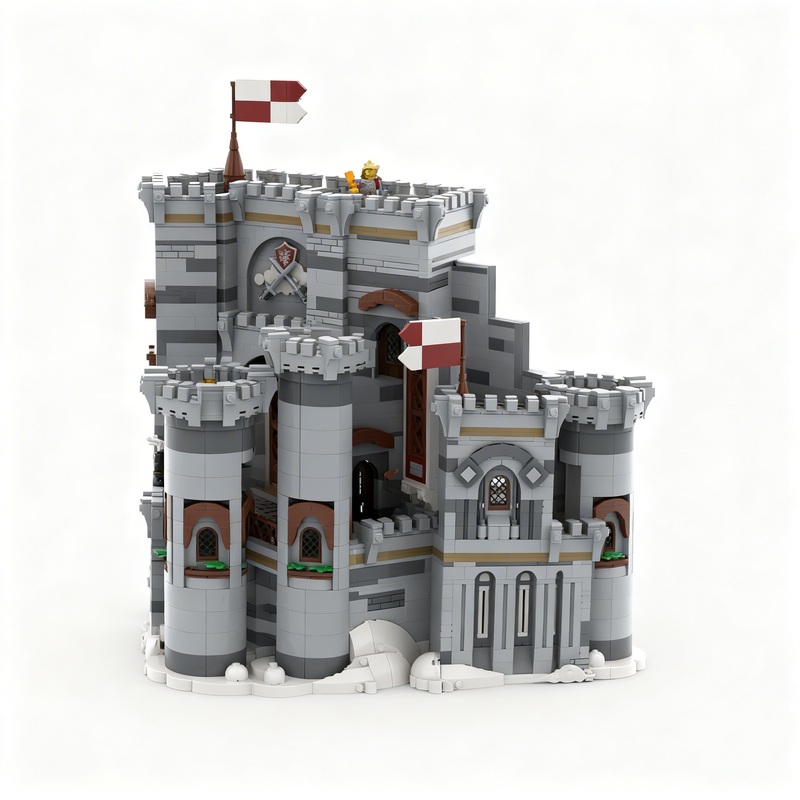 3996pcs MOC Cloud Kingdom Cast - Kingdom Kids Education avis et prix