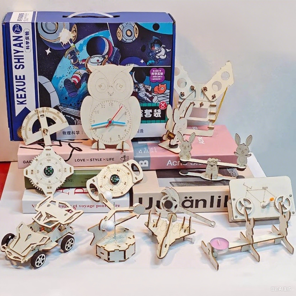 Wooden 3D Puzzle Laser Cut Nat - Kingdom Kids Education avis et prix