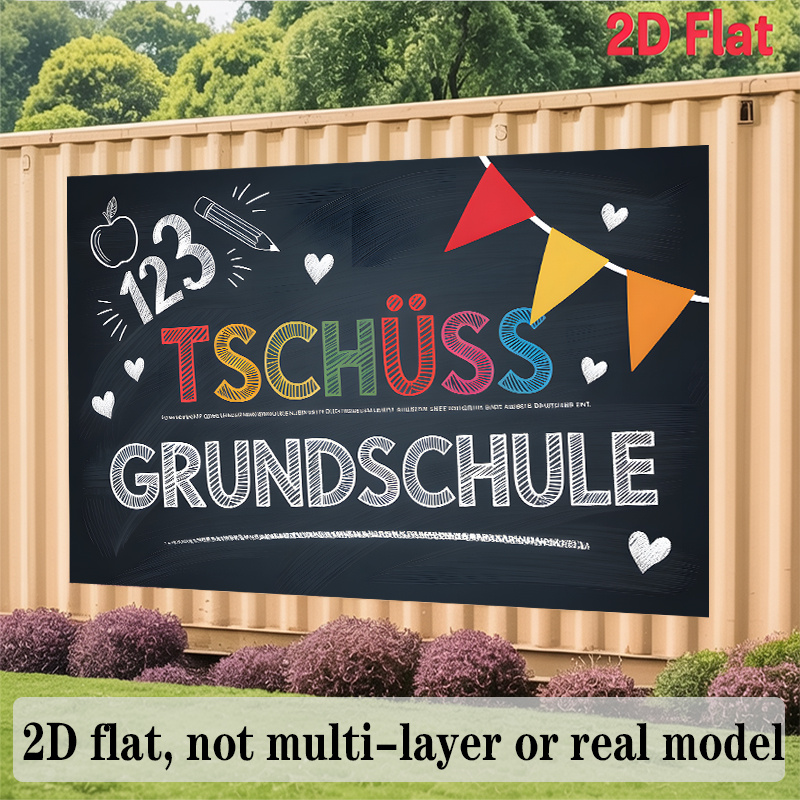 Cute German Kindergarten Presc - Kids Education Banner avis et prix