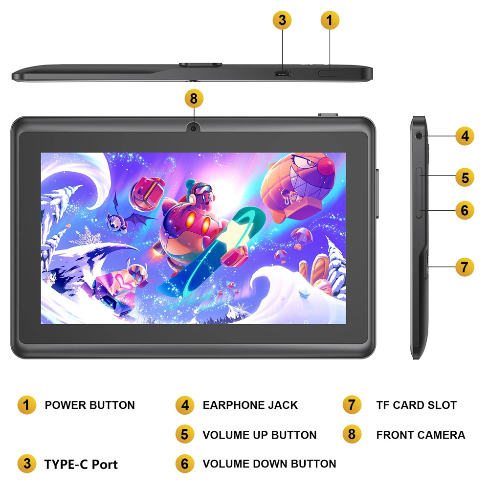 Hot Sales 7 Inch Kids Tablet Q - Kids Education Tablets avis et prix