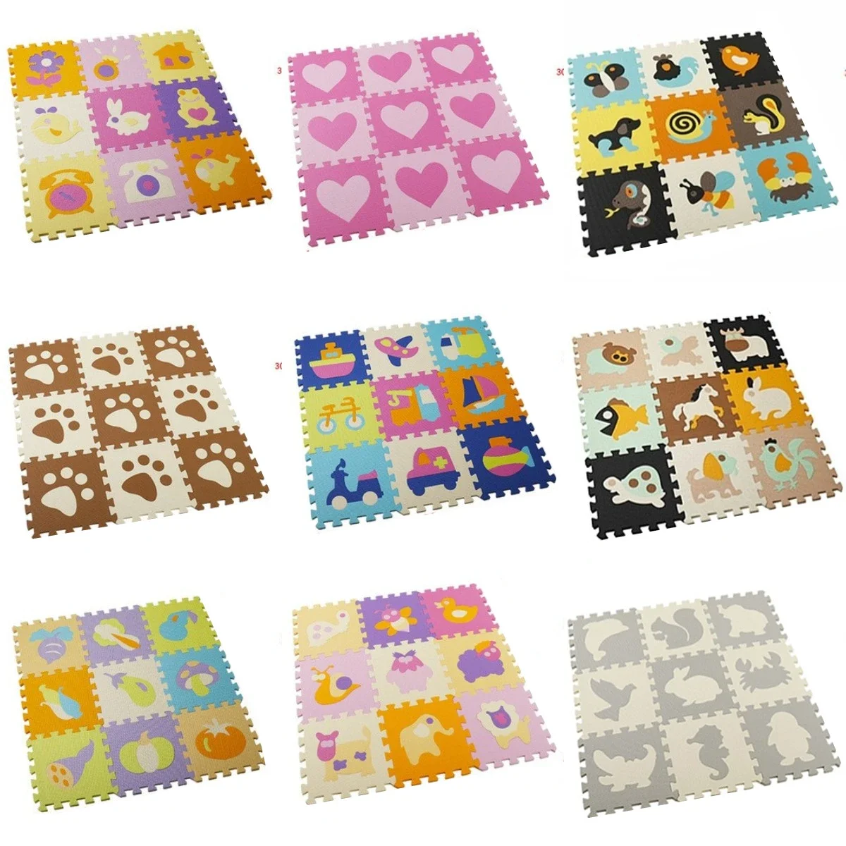 Baby Play Mat 30x30cm Kids EVA - Number Puzzle Foam avis et prix