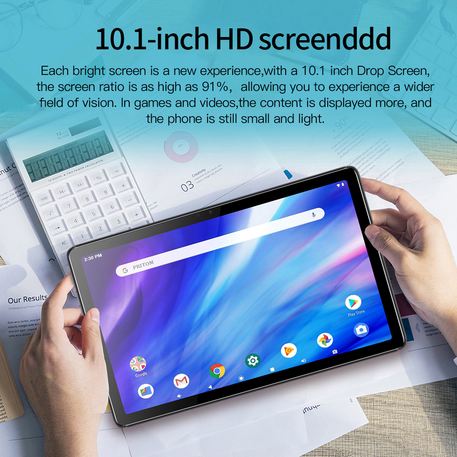 New 10.1 Inch Android Tablet P - Kids Education Tablets avis et prix