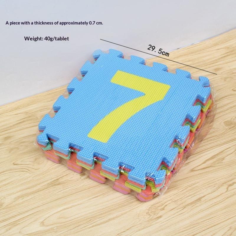Non Toxic PE Foam Play Mat Alp - Number Puzzle Foam avis et prix
