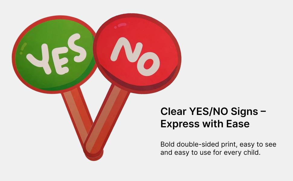 Plastic Yes No Voting Paddle E - Kids Education Group avis et prix