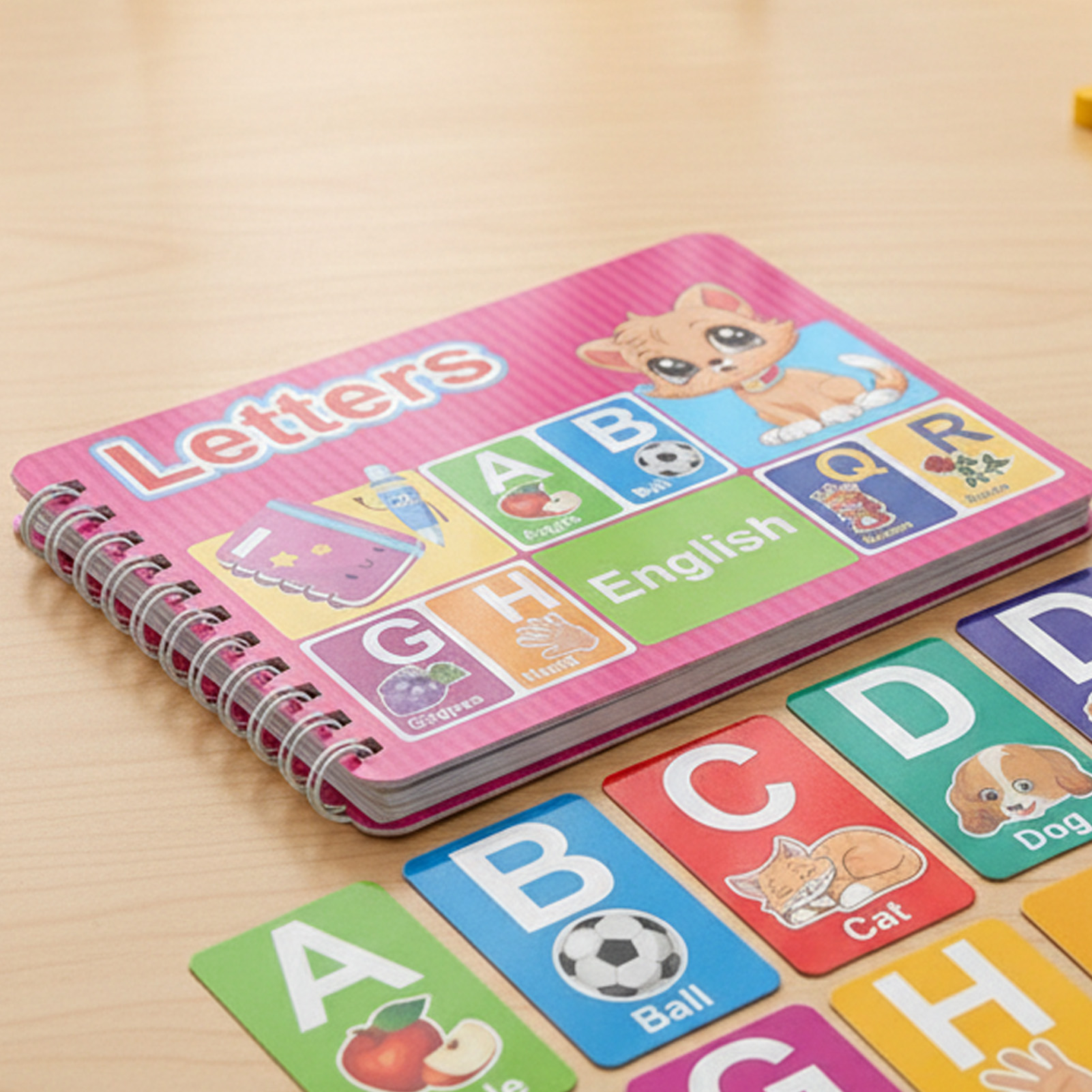Early Education Cognitive Card - Kids Educational - Alphabet Numbers & More avis et prix
