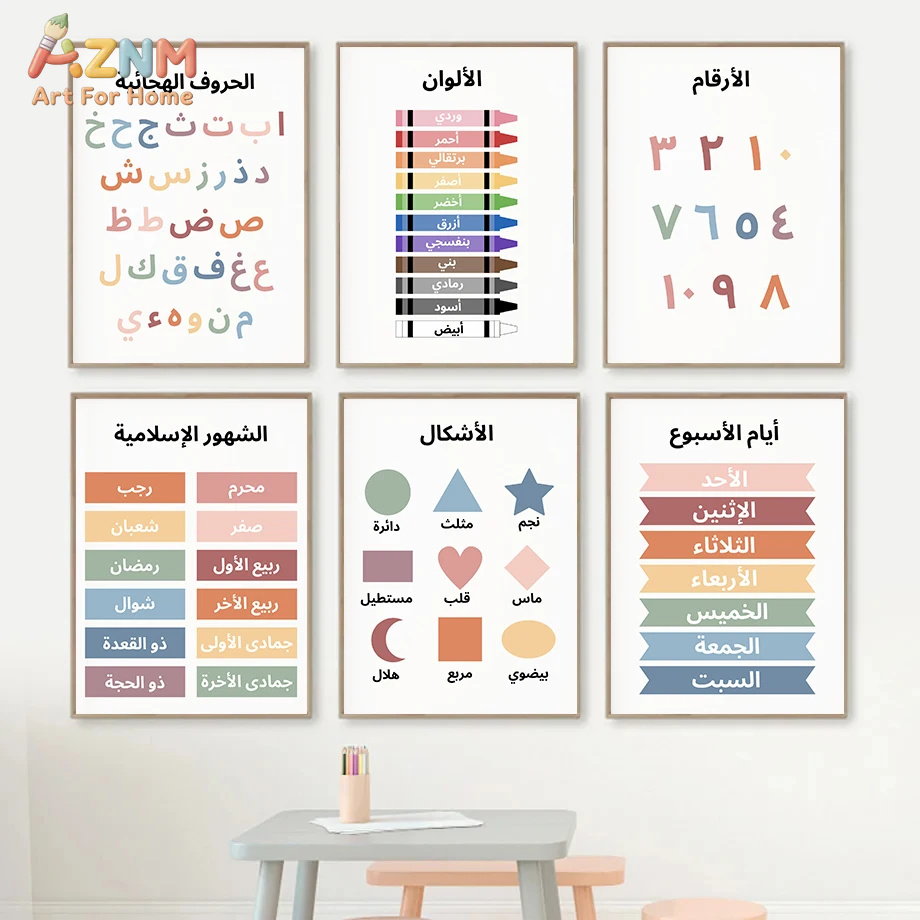 AZNM Arabic Educational Kids C - Kids Educational - Alphabet Numbers & More avis et prix