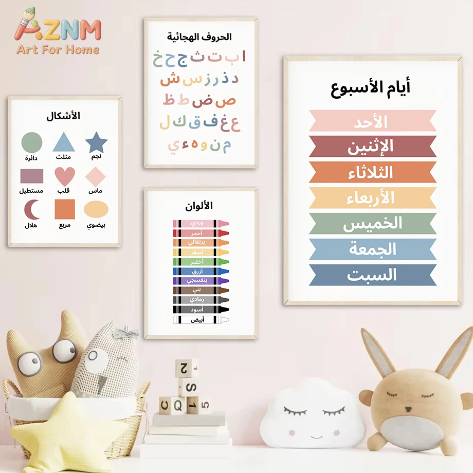 AZNM Arabic Educational Kids C - Kids Educational - Alphabet Numbers & More avis et prix