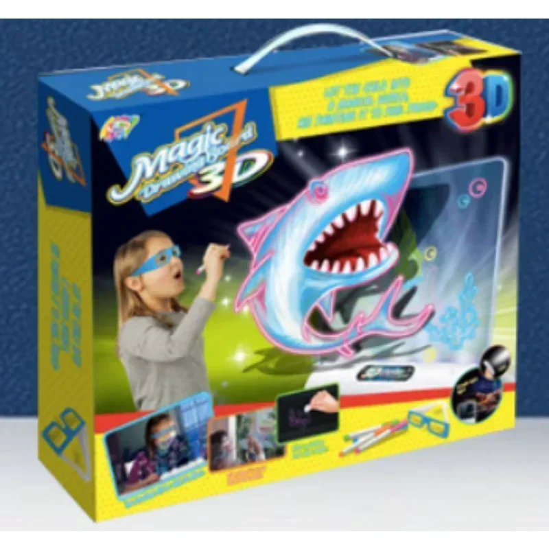 3D Magic Drawing Board LED Glo - Kids Education Foundation avis et prix