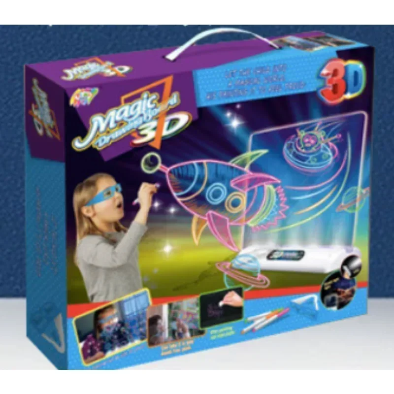 3D Magic Drawing Board LED Glo - Kids Education Foundation avis et prix