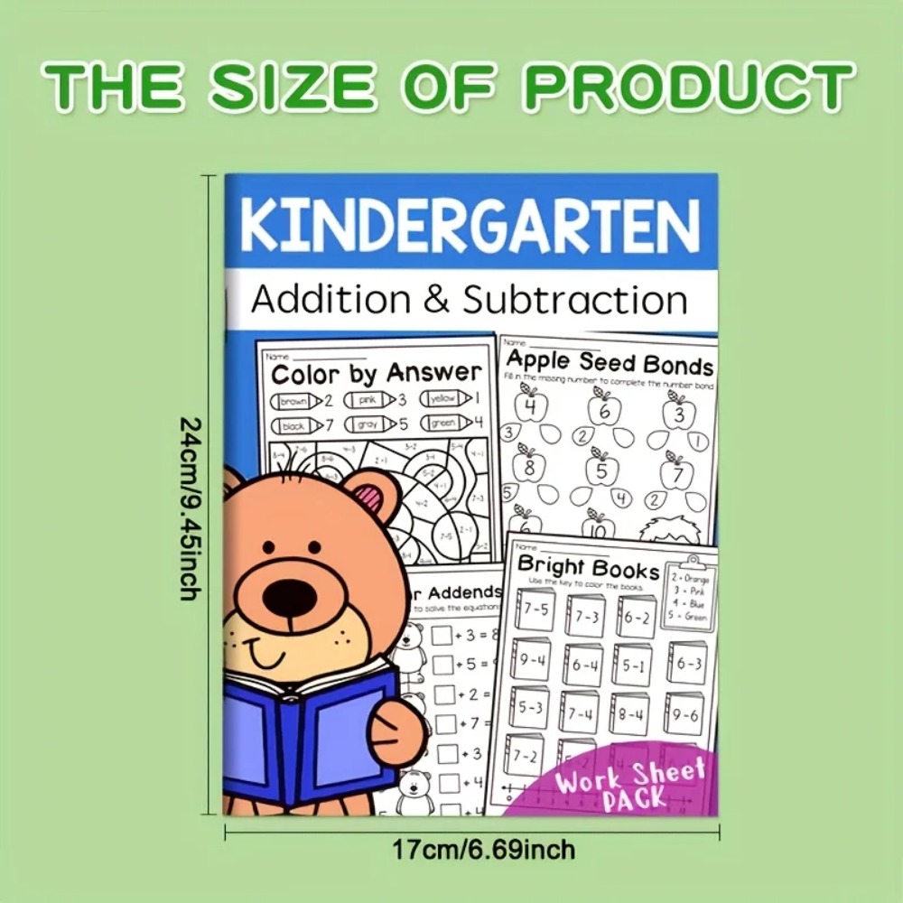 Addition Subtraction Worksheet - Kids Education Worksheet avis et prix
