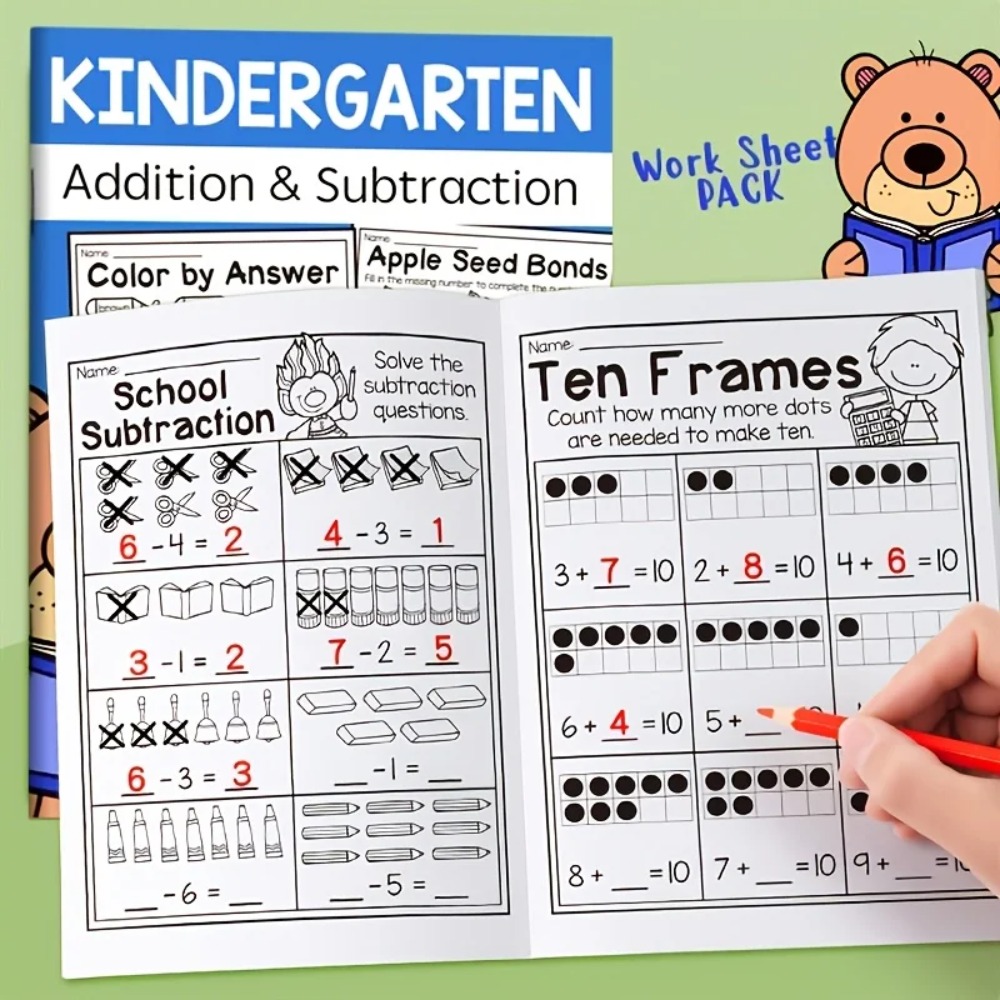 Addition Subtraction Worksheet - Kids Education Worksheet avis et prix