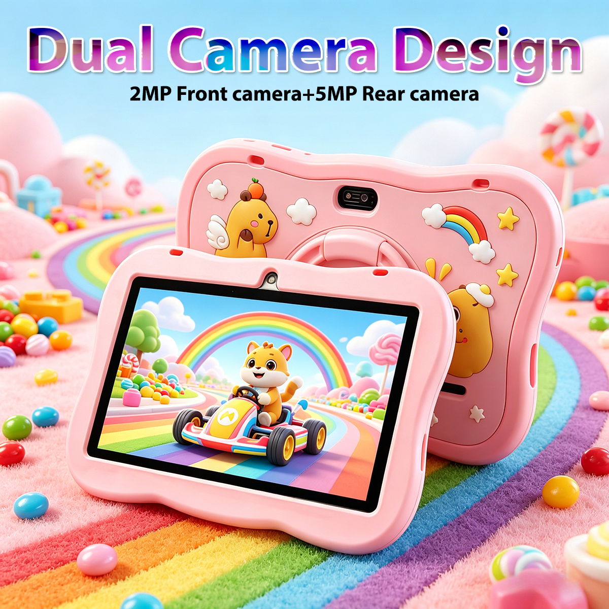 2026 New 7 Inch Cartoon Patter - Kids Education Tablets avis et prix