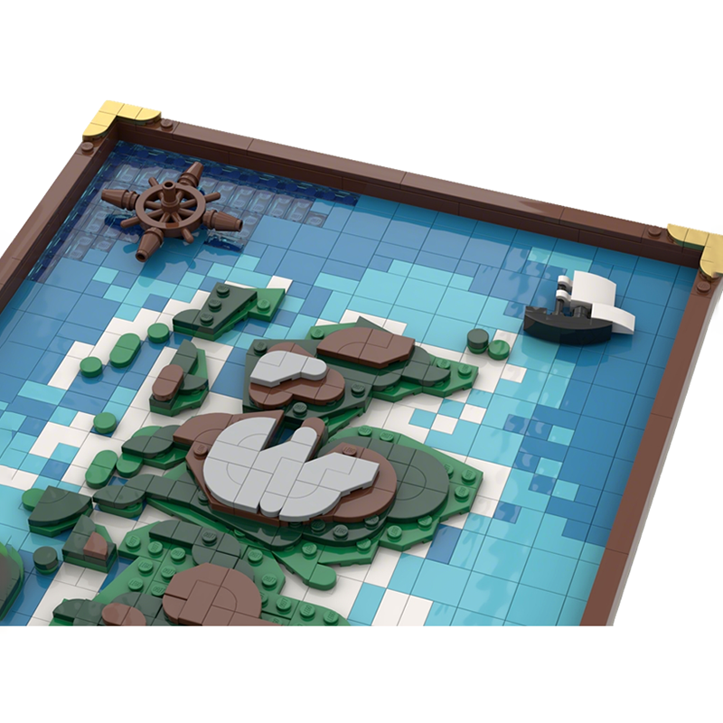 1509pcs MOC Topographic Map Th - Kingdom Kids Education avis et prix