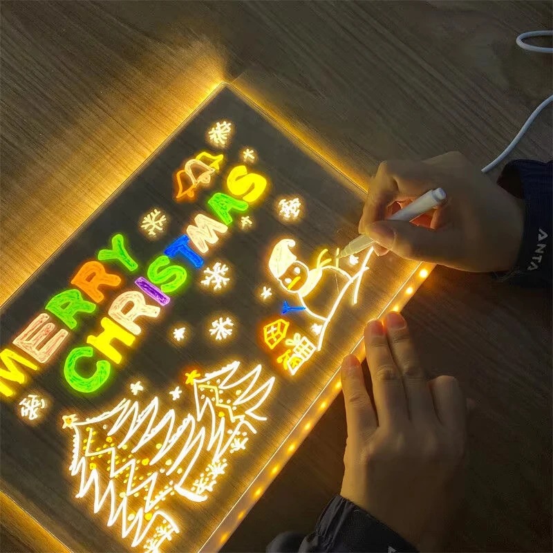 Magic Glow Kids Drawing Board: - Kids Education Tablets avis et prix