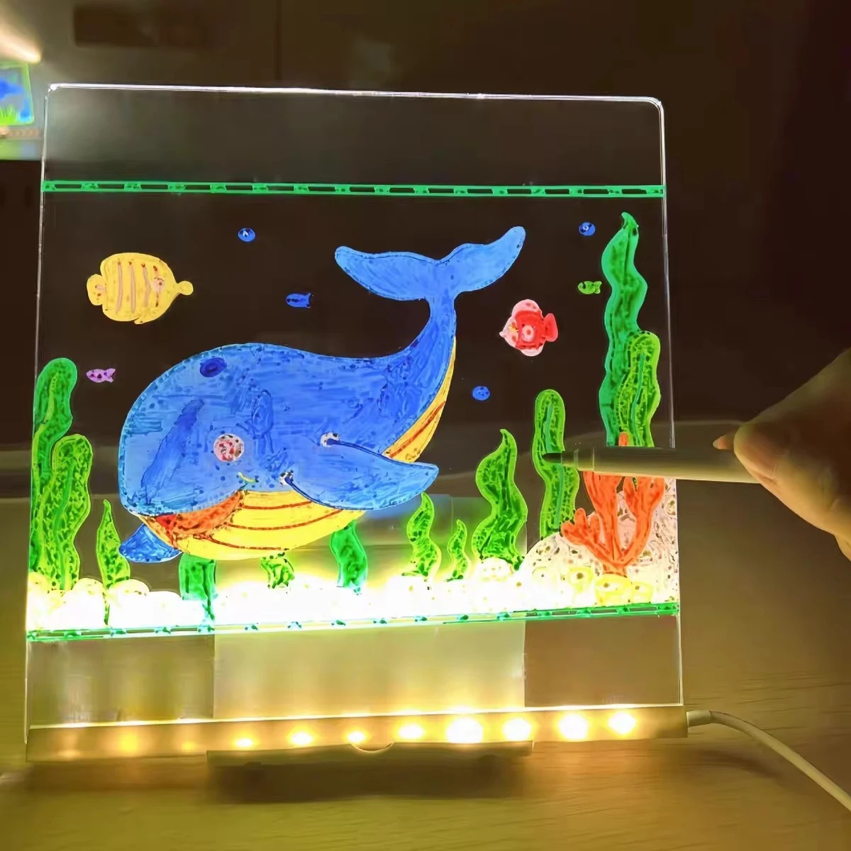 Magic Glow Kids Drawing Board: - Kids Education Tablets avis et prix