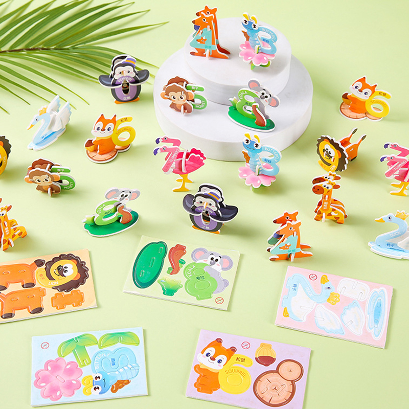 20pcs Cartoon Animals Foam Puz - Number Puzzle Foam avis et prix
