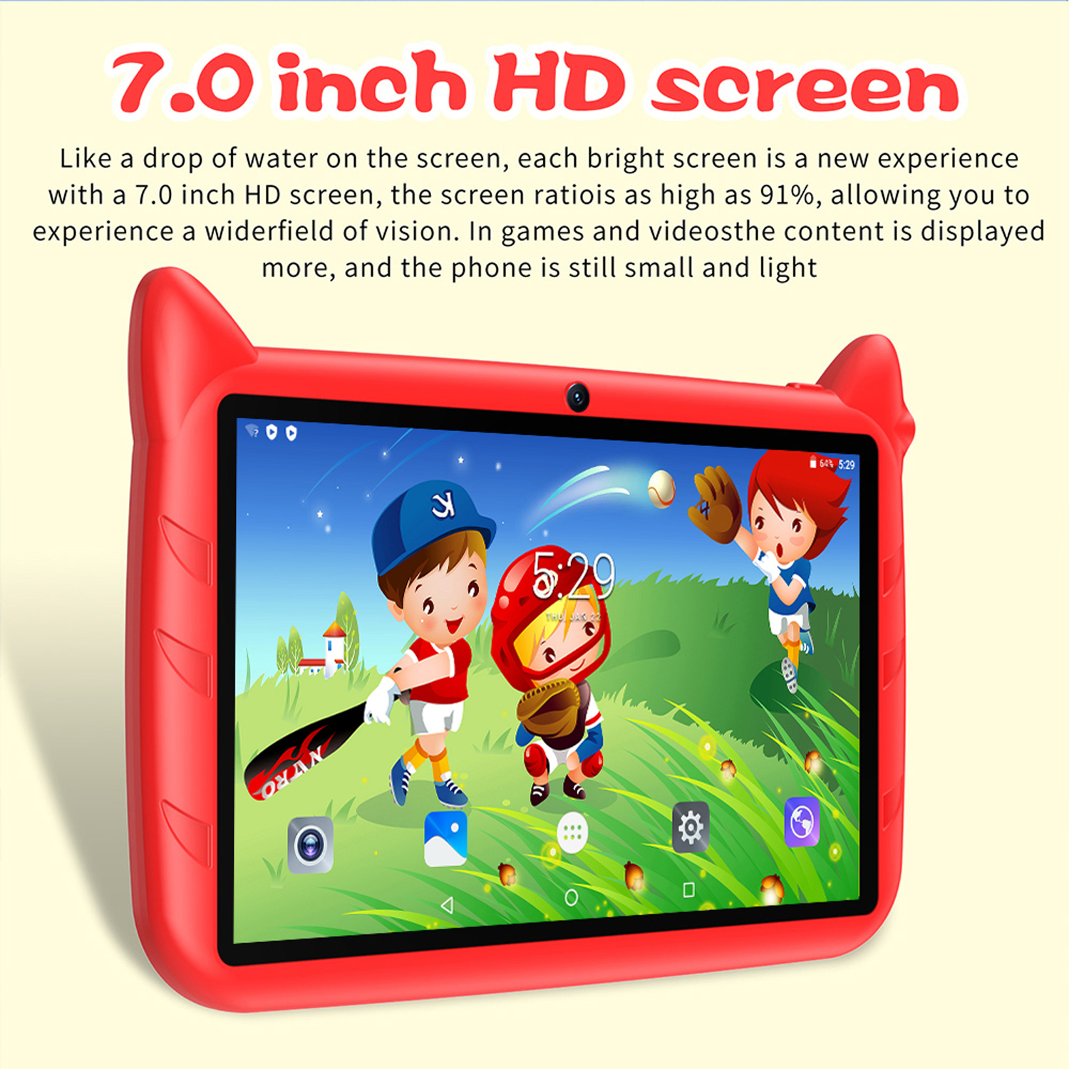 New Kids 7-inch Tablet Android - Kids Education Tablets avis et prix