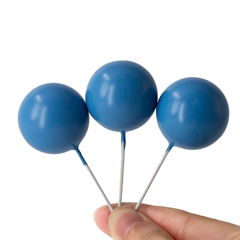 50Pcs Blue Cream Gold Balls Ca - Number Puzzle Foam avis et prix