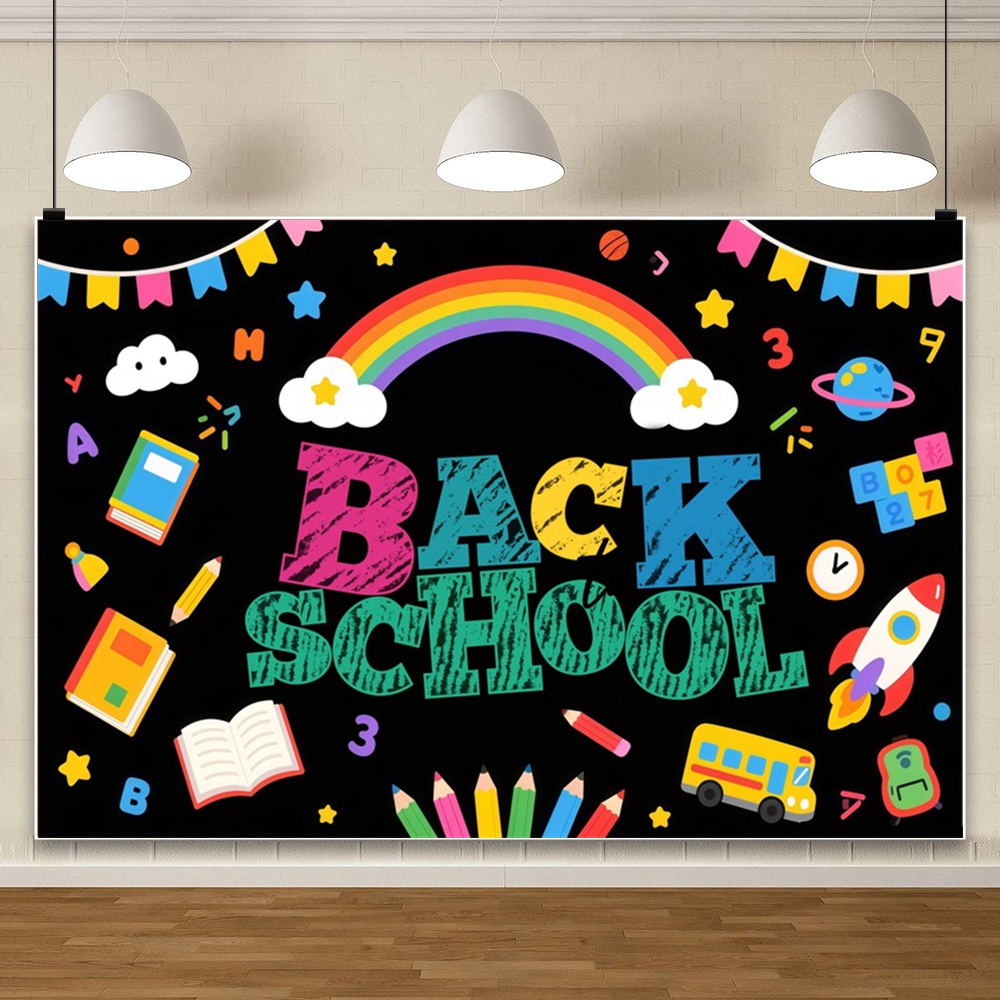 Back To School Photography Bac - Kids Education Banner avis et prix