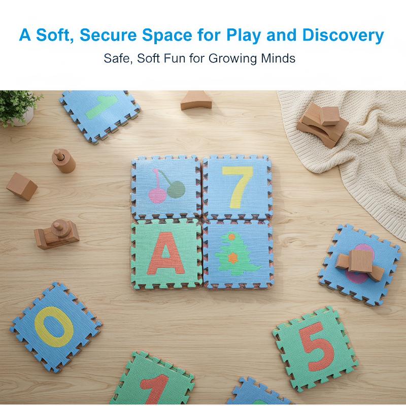Interlocking PE Foam Puzzle Pl - Number Puzzle Foam avis et prix
