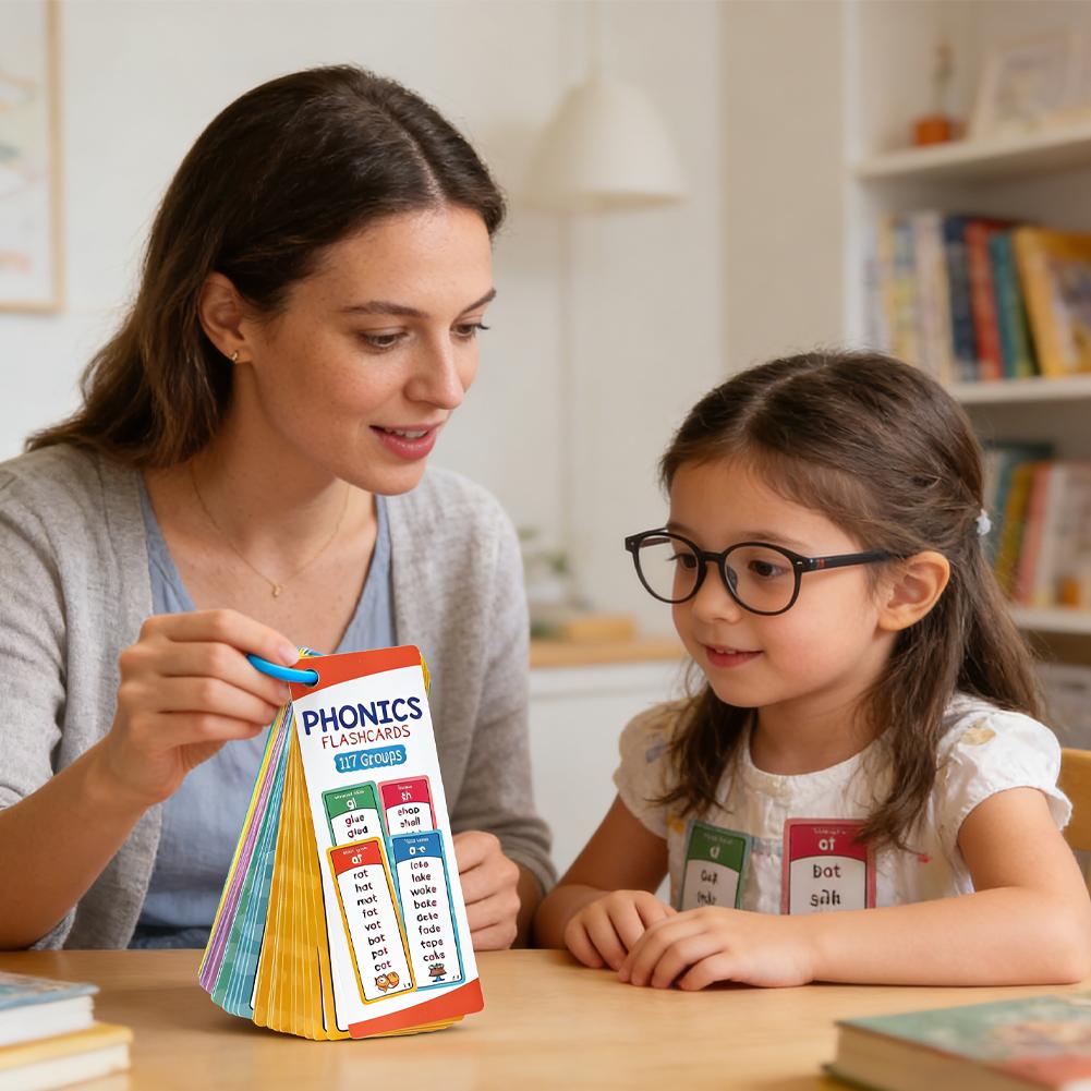 Phonics Flashcards Set, 60pcs  - Kids Education Group avis et prix