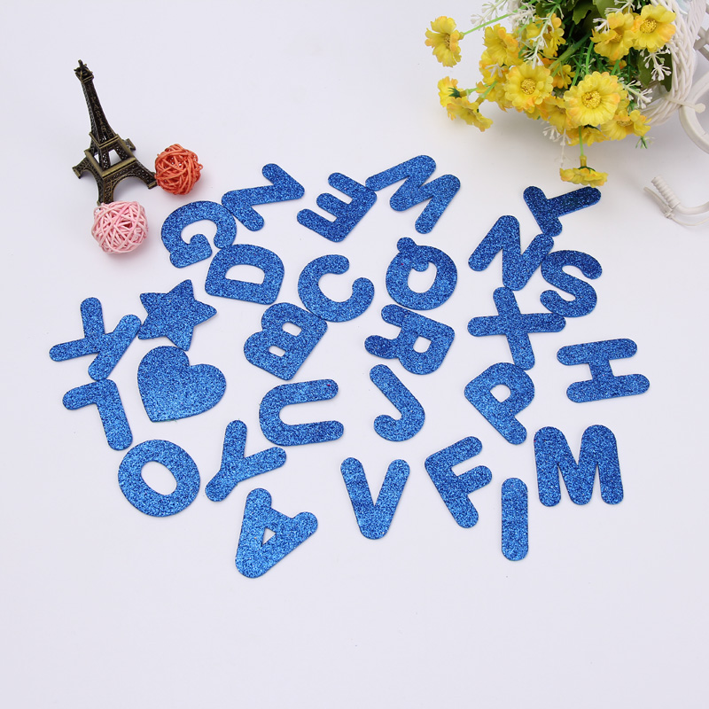 Cartoon Glittering effect diy  - Number Puzzle Foam avis et prix