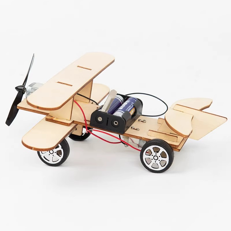 STEM Wooden Electric Biplane M - Kingdom Kids Education avis et prix