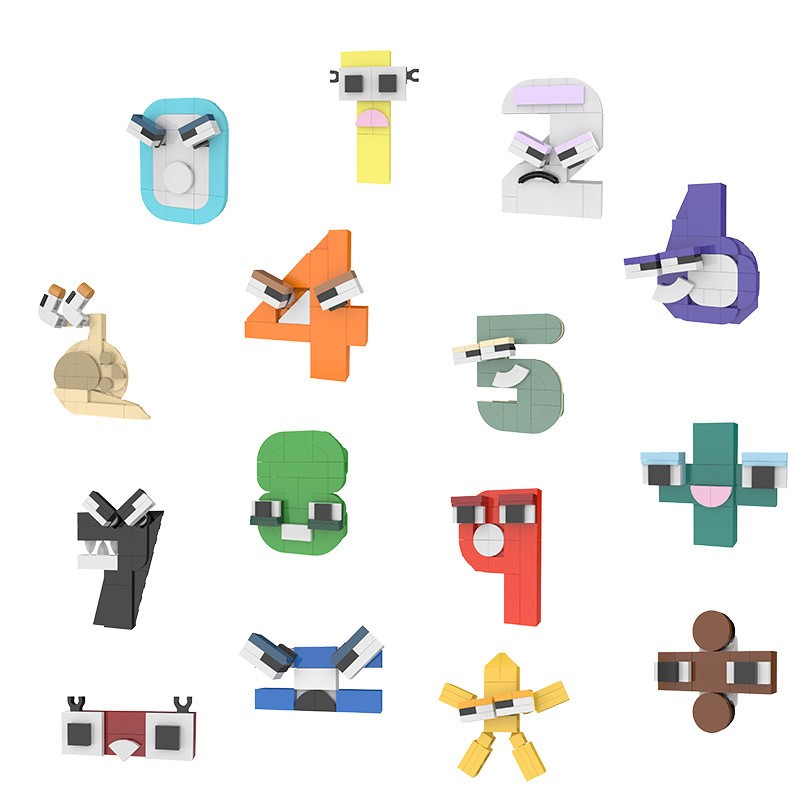 Creative MOC Number Lore Alpha - Kids Educational - Alphabet Numbers & More avis et prix