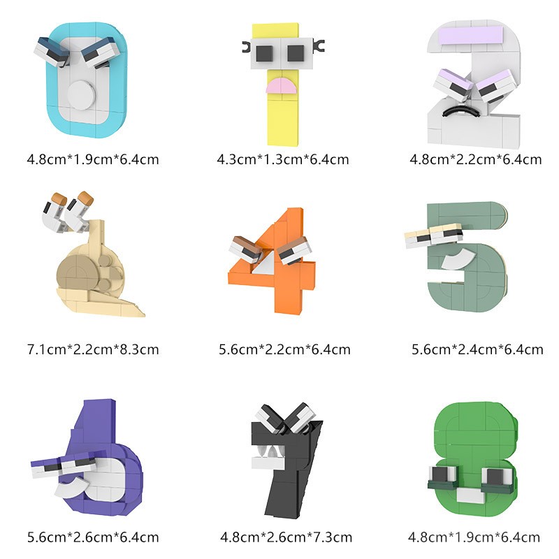 Creative MOC Number Lore Alpha - Kids Educational - Alphabet Numbers & More avis et prix
