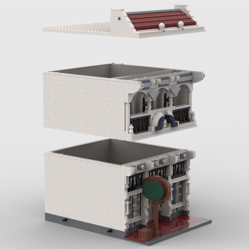 1469pcs MOC Magic Kingdom Hall - Kingdom Kids Education avis et prix
