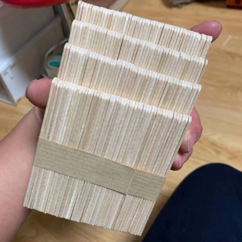 400Pcs Natural Wood Craft Stic - Kids Education Group avis et prix